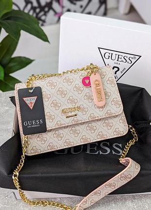 Сумка guess на три відіделення.7 фото