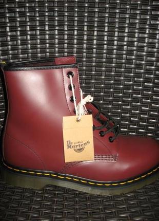 Ботинки dr. martens 1460 cherry red42
