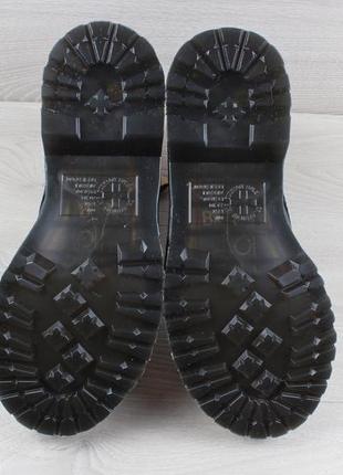 Зимові шкіряні жіночі черевики з хутром dr. martens 1460 serena оригінал4 фото