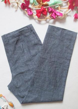 Шикарные летние льняные штаны брюки дорогого бренда varana 💜🌺💜8 фото