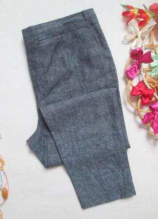 Шикарные летние льняные штаны брюки дорогого бренда varana 💜🌺💜7 фото