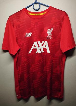 New balance liverpool 2019-2020 training football shirt1 фото