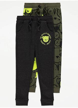 Утеплені спортивні штани george на 2-3, 3-4 роки