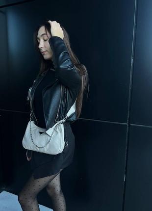 Женская сумка сумочка drada re-edition beige4 фото