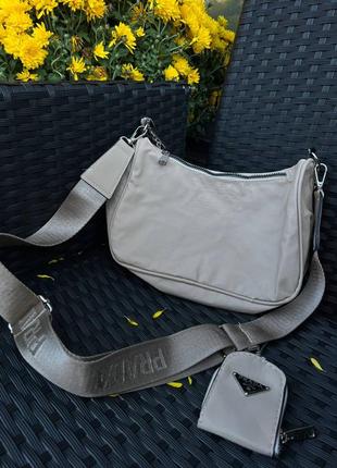 Женская сумка сумочка drada re-edition beige7 фото