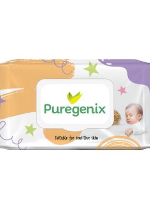 Влажные салфетки для детей puregenix, 72 шт