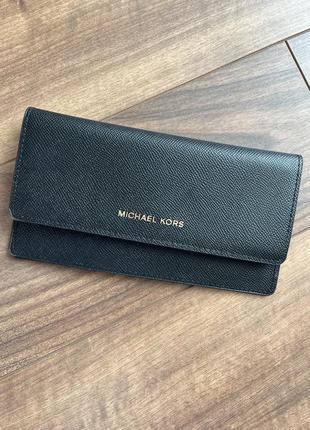 Чорний гаманець michael kors