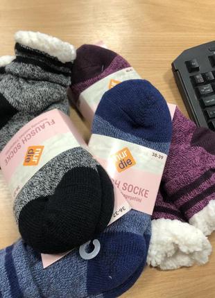 Шкарпетки з хутром зимові1 фото