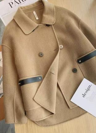 Пальто вовняне, весна.(4 кольори)