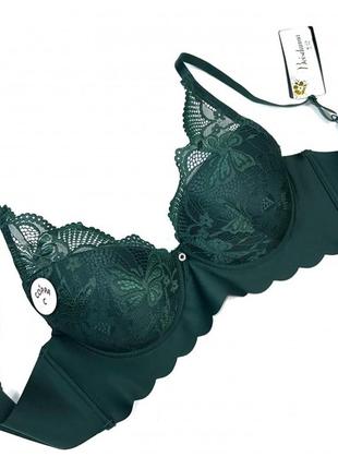 Ажурный бюстгальтер на поролоне beisdanna,чашка с