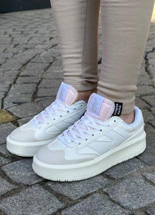 Кроссовки nb 302 full white