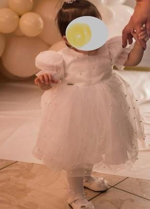 Платье детское 1 год
