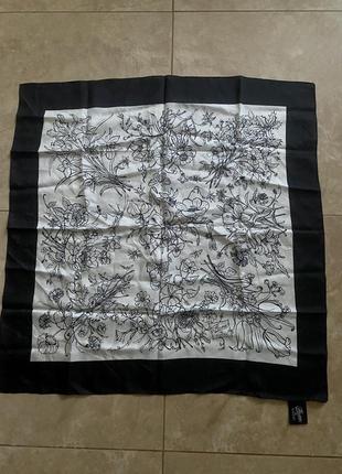 Платок gucci flora оригинал 100% шелк платок шарф scarf