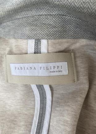 Коттоновый пиджак fabiana filippi6 фото
