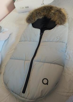 Зимовий конверт anex+подушечка 0-6