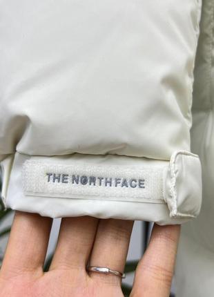 Пуховик натуральный tnf the north face удлиненный длинный пуховая куртка парка7 фото