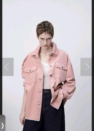 Рубашка-куртка zara
