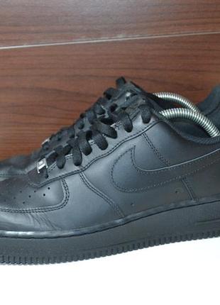 Nike air force 1 кросівки оригінал 44р шкіряні5 фото