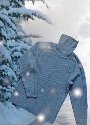 Мужской теплый свитер