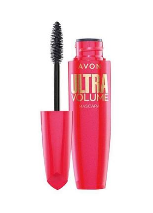 Тушь для ресниц «ультра объем» avon ultra volume (10 мл)1 фото