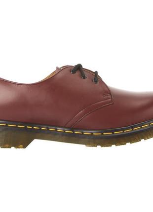 Туфли dr. martens 1461 cherry red вишневые мартенсы, bordo мартенс, мартина dr. martens2 фото