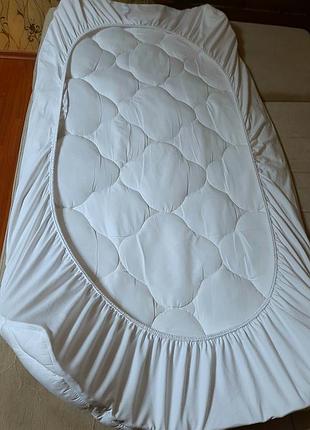Германия ♥️polysoft наматрасник -топер стеганный с резинкой по периметру,очень ...