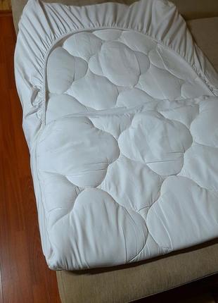 Германия ♥️polysoft наматрасник -топер стеганный с резинкой по периметру,очень ...