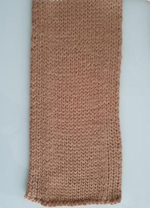 Оригинальный теплый шарф шерсть, акрил yoki4 фото