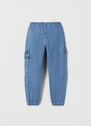 Широкі джинси zara, широкие джинсы зара 164 см2 фото