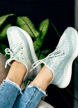 Кроссовки adidas yeezy boost 350 v2 cloud white кросівки4 фото