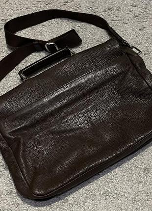 Оригинал.брендовая,кожаная,мужская сумка-портфель bally4 фото