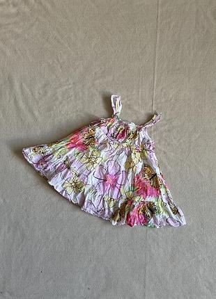 Сарафан сукня плаття майка футболка кофтинка яскрава легка нарядна пишна