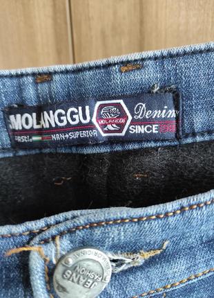 Джинсы зимние теплые molangu denim6 фото