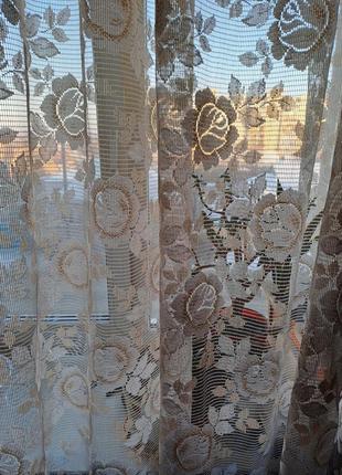 Комплект чудесных готовых гардин