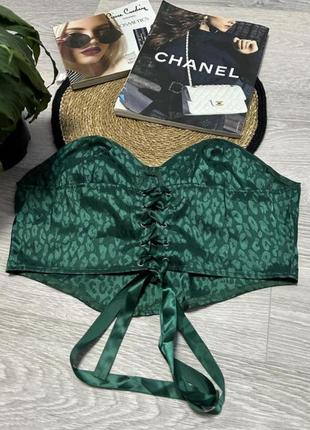 Женские топы рубашки сексуальные топы для женщин жаккардовые топы-трубы со шнуровкой сзади рубашки для женщин (цвет: темно-зеленый, размер: маленький)8 фото