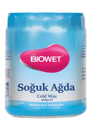 Холодный воск для депиляции biowet, 250 г