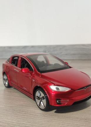 Tesla x модель іграшкової машинки 1:32