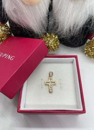 Хрестик / медичне золото