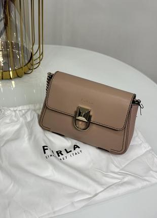 Сумка брендова furla circe small crossbody шкіра оригінал на подарунок дружині/ дівчині3 фото