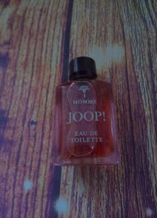 Винтажная миниатюра joop! homme, винтаж, 5 мл, новая