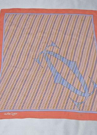 Шелковый платок cartier