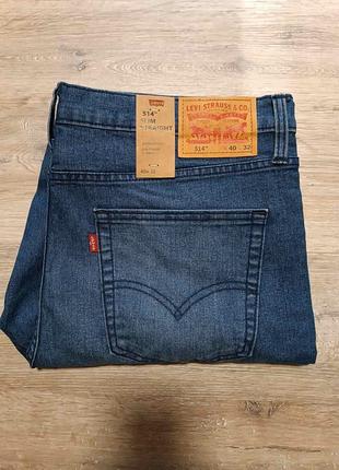 Крутые джинсы levis 514 slim straight оригинал1 фото