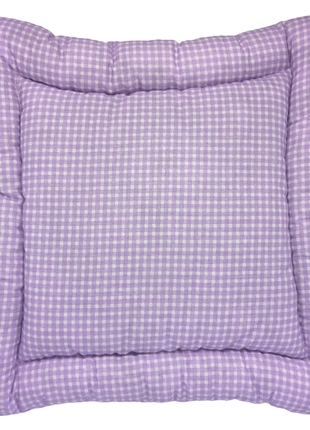 Подушка ароматизированная для сна декоративная с натуральными сушеными цветами лаванды ручная работа hand5 фото