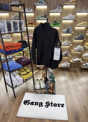 Куртка ветровка stone island x supreme black