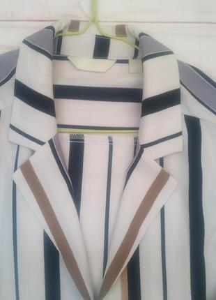 Літній довгий  кардиган в смужку