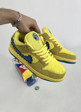 Кроссовки nike dunk low x grateful dead bape sta 2