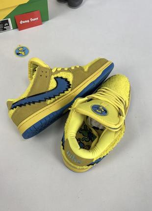 Кроссовки nike dunk low x grateful dead bape sta 6