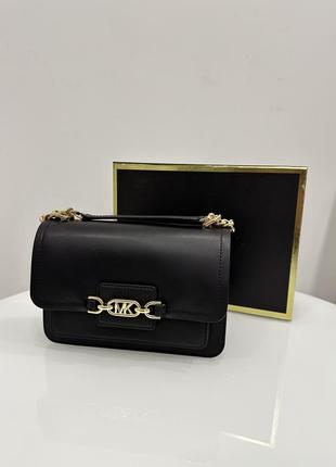 Сумка брендовая michael kors heather large leather кожа оригинал на подарок женщине/девочке