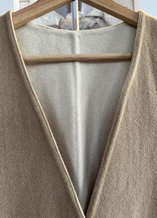 Женское шерстяное пальто кимоно uniqlo4 фото