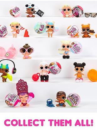 L.o.l. surprise lil sisters with collectible doll 5 surprises mini ball limited edition dolls great gift for girls age 4 410